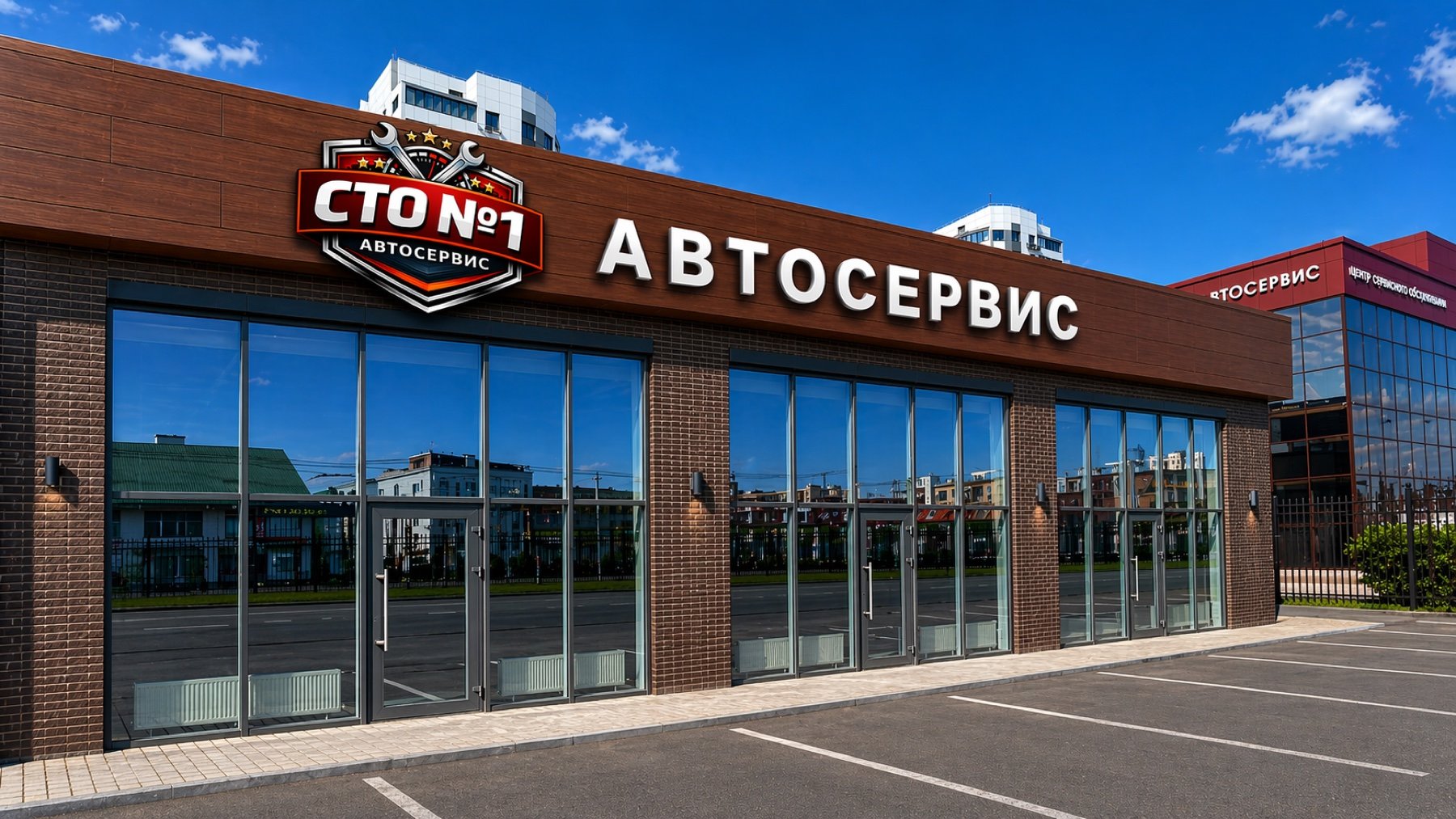 Фасад СТО №1